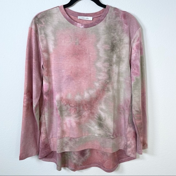 White Willow Tie Dye Long Sleeve Pullover Sz Small - Picture 2 of 11